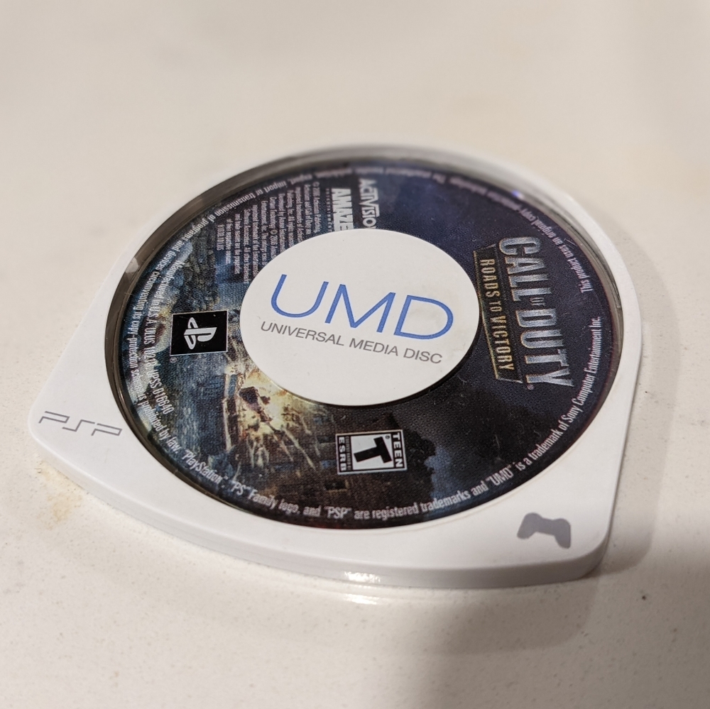 Call of Duty: Roads to Victory (Sony PSP, 2006) Disc Only TESTED